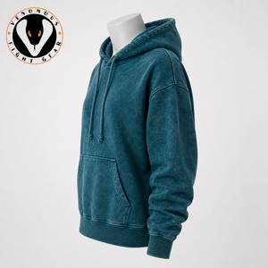 Sweat à capuche pour femme, effet délavé, tissu doux et coupe décontractée, idéal pour le streetwear et le quotidien. - Product Image 4