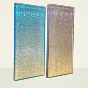 Paneles de Vidrio Decorativos de Seguridad con Patrón de Malla de Alambre, Vidrio Laminado Templado Moderno de Alta Calidad para Baños, Escaleras y Ventanas - Product Image 4