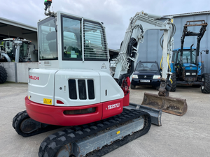 Mini-excavatrice Takeuchi TB257 neuve 2026 de 5,8 tonnes, excavatrice sur chenilles à queue courte de 5800 kg, excavatrice compacte diesel de 52 CV à vendre - Product Image 3