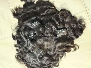 Extensiones de cabello humano sin procesar Paquete recto natural Onda profunda suelta Onda del cuerpo Estilos Yaki Cabello de templo indio virgen crudo - Product Image 4