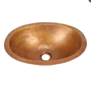 Gold Oval Countertop Ceramic Black Red White Light Stone OEM Item Surface Packing Bathroom Vessel Sink Hand Wash Basin Hot Sale