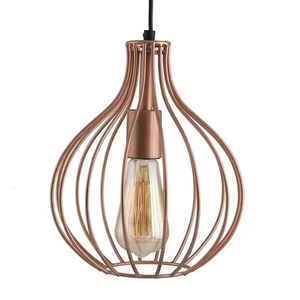 Azora Industries Lustre en fer de luxe Suspension ronde moderne pour salle à manger et salon Objets décoratifs pour la maison - Product Image 4