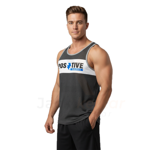 Meilleurs débardeurs de compression décontractés pour hommes 100% coton personnalisables à bas prix fabriqués en usine de bonne qualité nouveau style fitness sport gym - Product Image 3