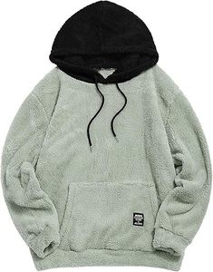 OEM Custom Letter Embroidery Half Zip Hoodie Oversized Winter Heavy Weight Hoodie Man <b>Sherpa</b> Fleece <b>Jackets</b> - Product Image 6