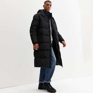 Chaqueta Bomber Acolchada Larga de Alta Calidad con Logotipo Personalizado para Hombre en Tela de Lona con Logotipo Personalizado, la Mejor Chaqueta Acolchada Larga para Hombre - Product Image 5