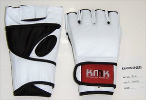 KHASON Custom Logo Half-Finger Fitness <b>Gloves</b> UV Protection Stretch Breathable Anti-Slip Leather Weightlifting Gym Exercise - Product Image 4
