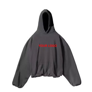 เสื้อฮู้ดดี้ผู้ชายทรงหลวมโอเวอร์ไซส์ ผ้าเทอร์รี่ โพลีเอสเตอร์/คอตตอน สไตล์ใหม่ ปรับแต่งได้ ใส่ได้ทั้งชายและหญิง พิมพ์ลายลำลอง สำหรับฤดูใบไม้ร่วง - Product Image 2