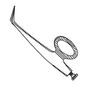 Ciseaux à iris manuels de haute qualité Barraquer 62 mm en acier inoxydable chirurgical certifié CE Fabricant d'instruments au Pakistan - Product Image 1