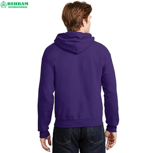 เสื้อฮู้ดแบบสวม Unisex ผ้าฝ้าย 100% ระบายอากาศได้ดี เป็นมิตรกับสิ่งแวดล้อม  ออกแบบโลโก้ข้อความของคุณเอง  มีไซส์ใหญ่พิเศษสำหรับผู้ชาย ใส่ได้ในฤดูหนาว - Product Image 5