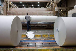 Rouleau de papier journal double face 45 g/m² de pâte enduite en vrac emballée pour l'impression offset de nouvelles pour les promotions - Product Image 2