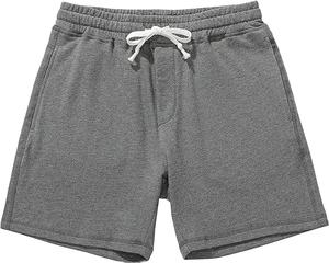 Short de jogging athlétique léger d'été pour hommes avec poches élastiques à la taille imprimé 2026 - Product Image 1