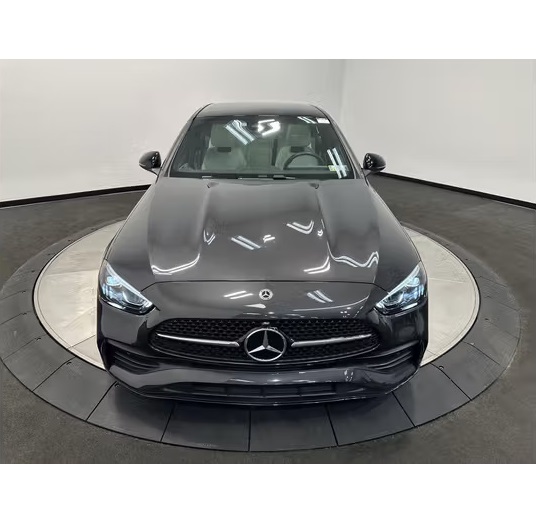 Готовый к отправке 2025 Mercedess-Benzz C 300 4 MATIC Подержанный автомобиль для продажи панорамный люк на крыше кожаные сиденья левое-правое Рулевое управление