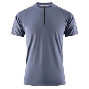 Polos de media cremallera para hombre de alta calidad, cómodos polos de algodón de talla grande, diseño elegante, transpirables y de secado rápido para hombre - Product Image 6