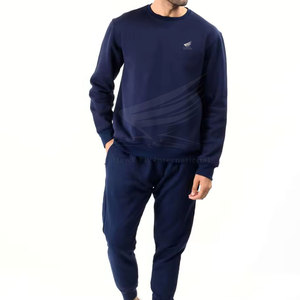 Nouveauté 2025 Survêtement pour homme 100% coton respirant Collection hiver Solide Haute qualité Meilleur prix en vente - Product Image 3