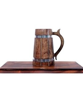High on Demand Natural Wooden Coffee Mug Handmade Wooden <b>Cup</b> for Hot and <b>Cold</b> Beverages Perfect for Gifting - Product Image 1