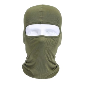 Balaclava noire personnalisée avec logo, masque de ski vierge pour homme, balaclava sublimée avec impression MADE BY HAIDIIII SPORTS 2027 - Product Image 1