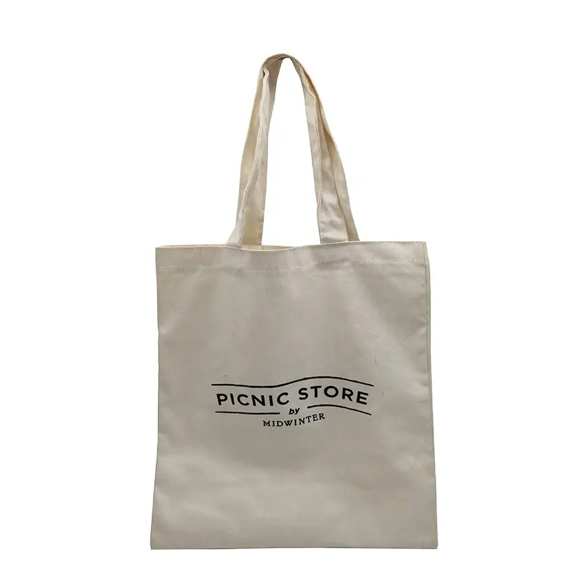 Eco friendly reusable cotton canvas bags grocery shopping heavy tote bag