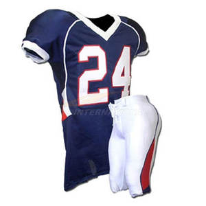 Vente en gros pas cher Maillot de football américain brodé pour homme, uniforme de rugby pour toutes les équipes, impression par sublimation personnalisée de haute qualité - Product Image 3