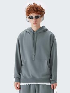 Sudadera con capucha de gran tamaño personalizada, ropa de calle informal, sudaderas con capucha para hombre, fabricante de ropa de etiqueta privada - Product Image 6