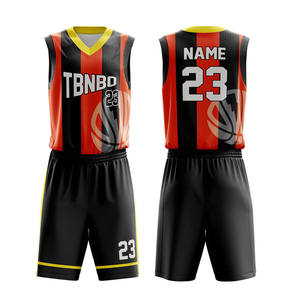 Uniformes de baloncesto de diseño personalizado, novedad en Jersey de baloncesto de poliéster de entrenamiento profesional de alta calidad - Product Image 1