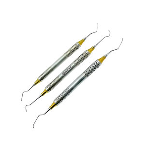 Juego de 7 piezas de curetas de acero inoxidable Juegos de curetas aprobados por la CE Herramientas de curetas de llegada caliente POR LOHAR Products & Co - Product Image 4