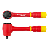 Juego de Llaves de Tubo de Acero al Cromo Vanadio Aisladas VDE-GS de 1000 V, Métricas de 3/8'', 19 Piezas, Herramientas de Electricista Manuales OEM
