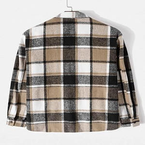 Chemise en flanelle pour hommes, prix de gros OEM, respirante, confortable, décontractée, de haute qualité, prix bas, chemise en flanelle pour hommes pour adultes - Product Image 3