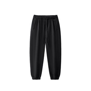 Pantalon de survêtement d'hiver en coton doux et confortable pour hommes avec doublure de pieds personnalisable Tenue décontractée - Product Image 6