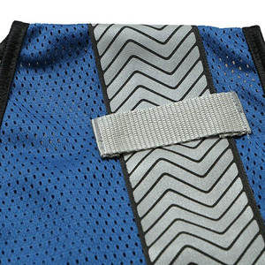 Chaleco DE SEGURIDAD ANSI Clase 2 de alta visibilidad personalizado unisex ropa de trabajo reflectante con bolsillos para Ingenieros de Seguridad construcción HSI - Product Image 5