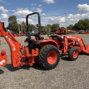 2022 Kubota L2501 Tractor 4x4 W/LA525 Cargador frontal con cucharón de fijación rápida estilo Skid Steer - Product Image 4