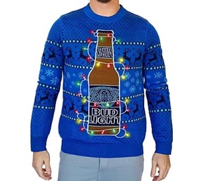 Automne hiver en gros 100% coton à manches longues O cou noël imprimé pull pour hommes respirant Anti-rétrécissement séchage rapide - Product Image 5