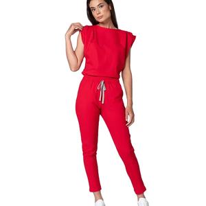 Conjuntos de uniformes de enfermería multicolores de alta calidad, bata de laboratorio de poliéster de algodón para enfermeras de talla grande incluida - Product Image 1