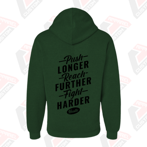 Sweatshirts à capuche unisexes en coton 100% de haute qualité, pulls à capuche épais et brodés avec motif personnalisable - Product Image 2