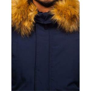 Chaqueta con Capucha Reflectante de Invierno Personalizada de Alta Calidad para Hombre y Mujer con Diseño de Tela de Lona Acolchada Antibacteriana - Product Image 4