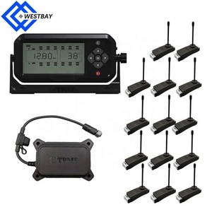 Westbay 6-28 ruedas <span class=keywords><strong>Universal</strong></span> inalámbrico Android sensores de neumáticos válvula <span class=keywords><strong>TPMS</strong></span> camión Monitor de presión de neumáticos sistema camión <span class=keywords><strong>TPMS</strong></span> - Product Image 2