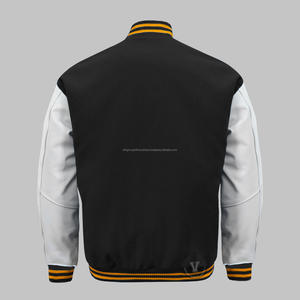 Vestes personnalisées varsity en cuir vente entière - Product Image 6