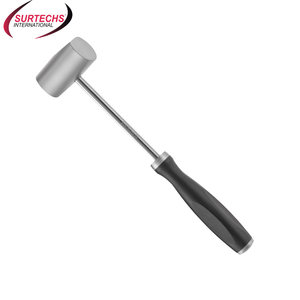 Mazos de hueso de acero inoxidable de doble cara de alta resistencia Surtechs, instrumentos quirúrgicos de fabricación alemana de alta calidad, OEM personalizado - Product Image 1