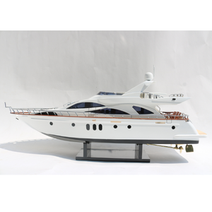 AZIMUT 80 CARAT-Modèle de bateau commercial en bois de haute qualité Style nautique Technique peinte Made in Vietnam - Product Image 1