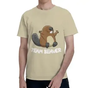 มาใหม่หรูหราTshirt Unisex Customพิมพ์โลโก้Mockคอเปล่าTเสื้อOversizeชายเสื้อยืดสําหรับชายขายส่ง - Product Image 1