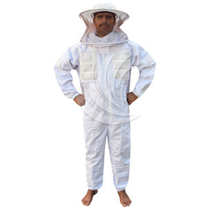 Traje de Apicultura Duradero Unisex y para Niños con Velo Redondo Incorporado, Ropa de Seguridad para Apicultura - Product Image 1