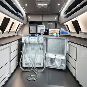 Casing troli peralatan <span class=keywords><strong>Dental</strong></span> portabel, Unit <span class=keywords><strong>Dental</strong></span> elektrik dengan kompresor udara - Product Image 5