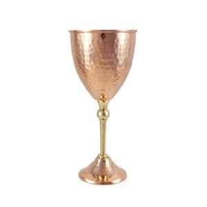 Top Tendance Vaisselle Accessoires Verres Ustensiles De Cuisine À La Main Décoratif Martelé Conception Cuivre Verre Eau - Product Image 3