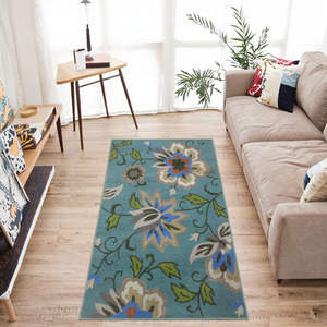 Alfombras antideslizantes de lana de larga duración de la mejor calidad, superficie fácil de limpiar, tacto suave y suave para pasillo de oficina - Product Image 1