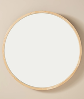 Cadre de miroir décoratif de luxe intemporel, artisanal, moderne et écologique, en bois de manguier et d'acacia, pour mariage et maison, de Craft Emporium
