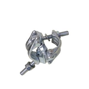 ที่หนีบท่อนั่งร้านชุบสังกะสีแบบอุตสาหกรรม BS1139 48.3มม. เป็นข้อต่อแบบคู่แบบกดและปลอมแปลง - Product Image 5