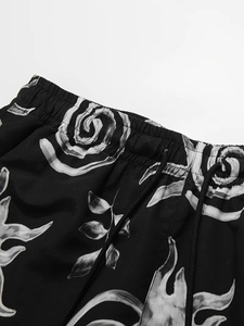 Shorts de gym pour hommes à séchage rapide pas cher en vente en gros de shorts d'entraînement de fitness en maille de plage avec poches taille imprimée en polyester uni - Product Image 6