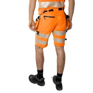 Nuevos Pantalones Cortos de Trabajo para Hombre 2026, Pantalones Cortos de Seguridad Reflectantes de Alta Visibilidad, Personalizados, OEM, Marca Privada de Fábrica - Product Image 3