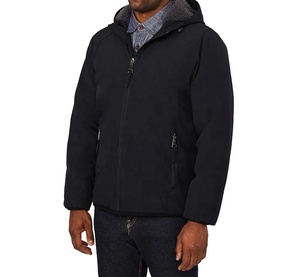 แจ็คเก็ตกันลมกันน้ำกันลมสำหรับผู้ชายเสื้อกันลมผ้าฟลีซเนื้อนุ่มสำหรับเล่นกีฬาฤดูหนาวโลโก้ตามสั่ง - Product Image 6