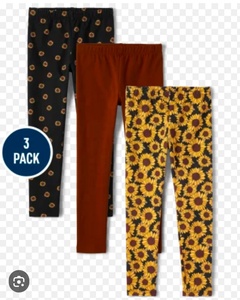 Leggings enfants filles portent avec une taille élastiquée Lot en stock - Product Image 1