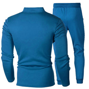 Conjunto Deportivo de Moda para Hombre, Traje Deportivo de 2 Piezas, Pantalones, 100% Algodón, Traje Masculino Personalizado de Alta Calidad, Chándal para Hombre - Product Image 5